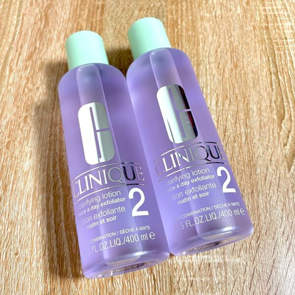 CLINIQUE クリニーク クラリファイング ローション 2 400ml 2本