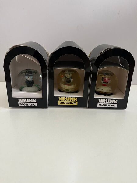 BIGBANG スノードーム 3コセット