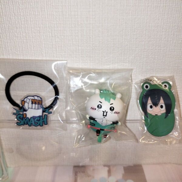 僕のヒーローアカデミア × ちいかわ 一番くじ アクリルチャーム キーホルダー
