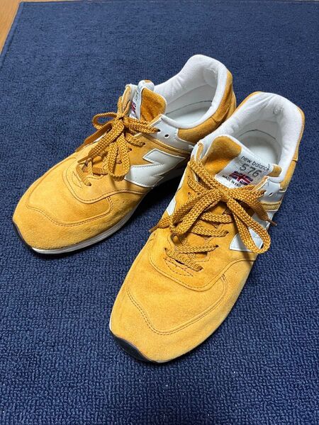 New Balance ニューバランス M576YY made in U.K マスタードイエロー 28.0cm