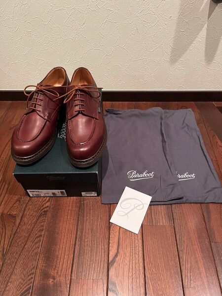 Paraboot パラブーツ CHAMBORD シャンボード UK8.0(26.5)マロン 着用1回の美品