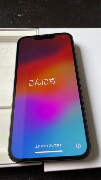 US版 iPhone 13 128GB アルパイングリーン MNGD3LL/A SIMフリー シャッター音無し