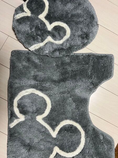 Disney トイレカバー&マット OU