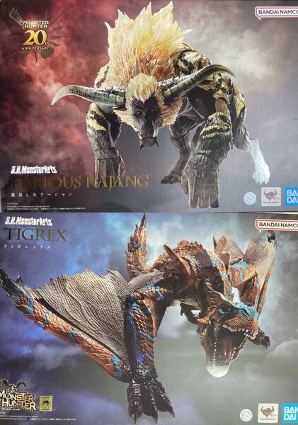 S.H.MonsterArts モンスターハンター ティガレックス&ラージャンセット