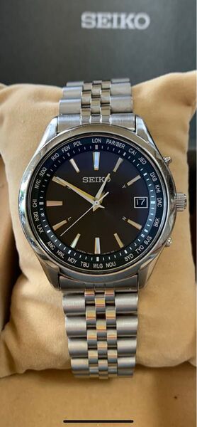 SBTM273 セイコー 電波ソーラー おまけのジュビリーブレス付き 腕時計 seiko