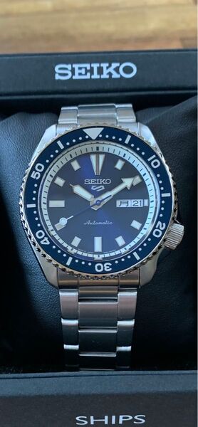 SEIKO SHIPS シップス 別注モデル セイコー5スポーツ SBSA191 メンズ 自動巻き