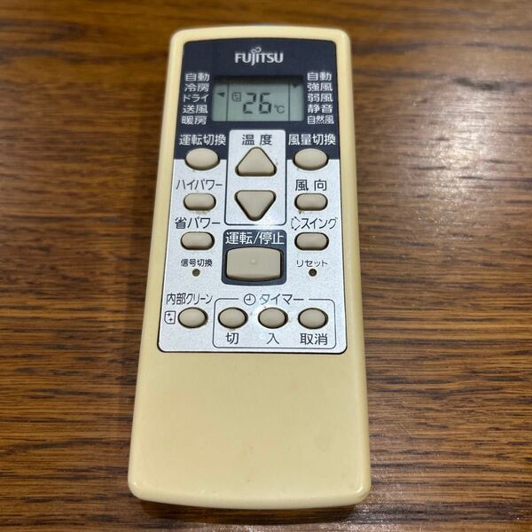 520・FUJITSU/富士通・エアコンリモコン・品番AR-RCA1J