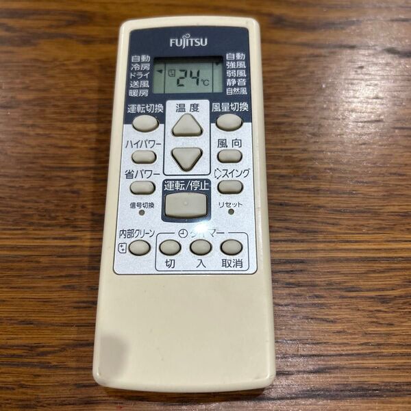 531・FUJITSU/富士通・エアコンリモコン・品番AR-RCA1J