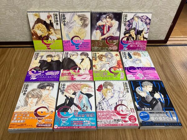 是-ZE- 全11巻セット+かみのほん/志水ゆき 全巻帯付き 新書館 Dear+ 漫画全巻セット BL ディアプラスコミックス