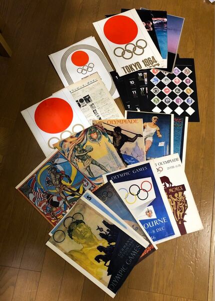 OLYMPIC POSTERS 世界各国オリンピックポスター集 〜1964 TOKYO 日本書籍出版協会 長期保管品汚れ有り