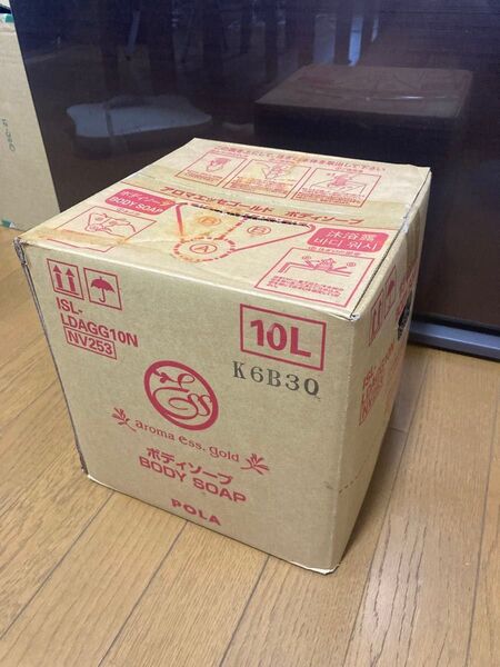 POLA ポーラ アロマエッセゴールド ボディソープ (10L) 業務用本体のみ 未開封保管品 ISL-LDAGG10N 箱痛み有