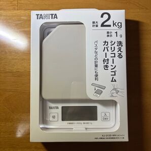 タニタ デジタルクッキングスケール KJ-213S-WH