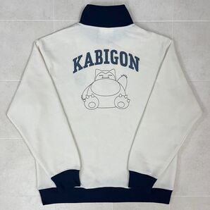 ポケットモンスター カビゴン 長袖 ハーフジップスウェット トレーナー ドン・キホーテ限定 コラボ クリーム Lサイズ
