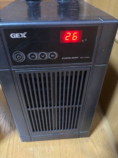 GEX水槽用クーラー クールウェイ BK-C120/テトラ バリューエックスパワーフィルター VX-75 ろ材無し