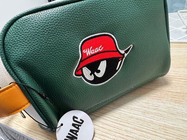 WAAC ポーチ ラウンドバック ゴルフカートバッグ