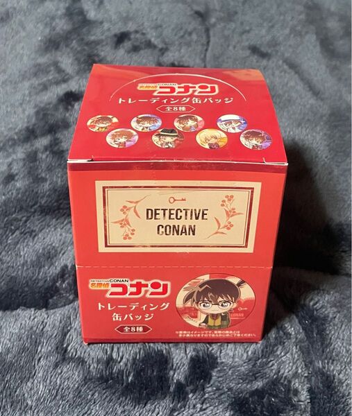 名探偵コナン 缶バッジ ミニキャラ英国風 1BOX