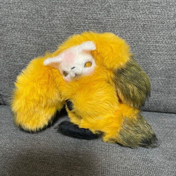 アートドール ちび狐幻獣 羊毛フェルト