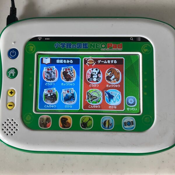 小学館の図鑑 NEO PAD ネオパッド 知育パッド カラーパッド 電子ゲーム タブレット