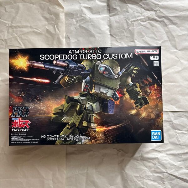 HG 装甲騎兵ボトムズ スコープドッグターボカスタム バンダイ