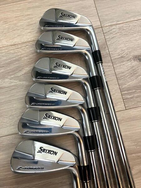 スリクソン Zフォージド2 Z-FORGED II アイアン KBS TOUR アイアンセット 5-P