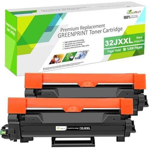 互換トナーカートリッジ TN32JXXL TN-32JXXL 32JXXL 2本 黒 約5000ページ 対応機種 Brother