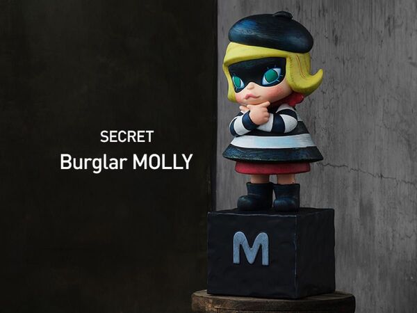 完売品popmart MOLLY アニバーサリー クラシカル レトロシリーズ secret フィギュア