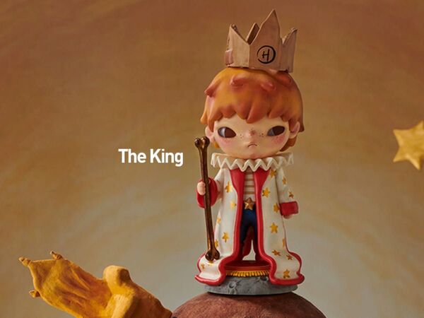 完売品popmart Hirono × 星の王子さま シリーズthe king