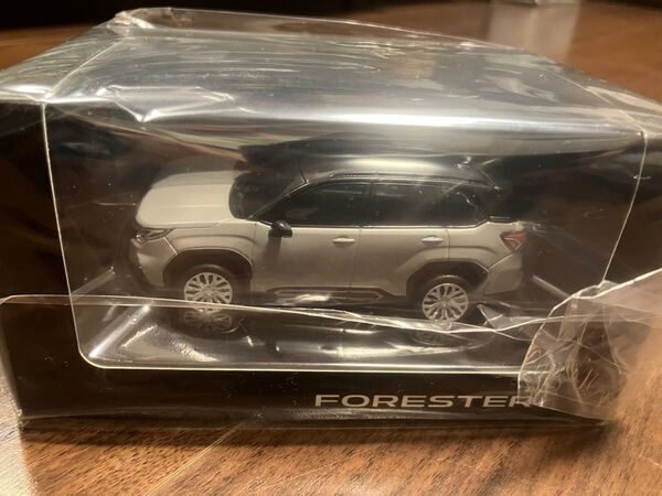 SUBARU FORESTER カラーサンプルミニカー アイスシルバーメタリック 非売品