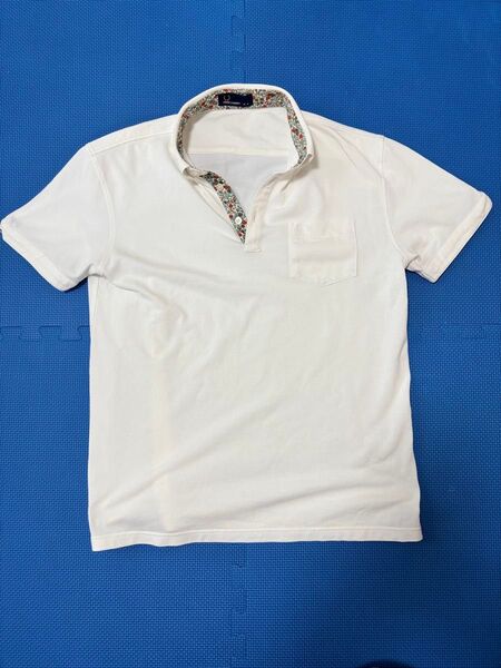 FRED PERRY 半袖ポロシャツ ホワイト JPサイズM