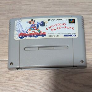 スーパーファミコンソフト キッドクラウンのクレイジーチェイス