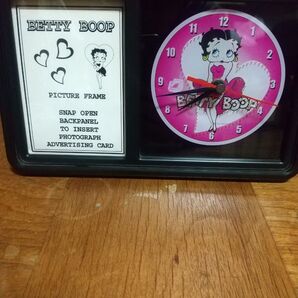 BETTY BOOP 時計&フォトフレーム