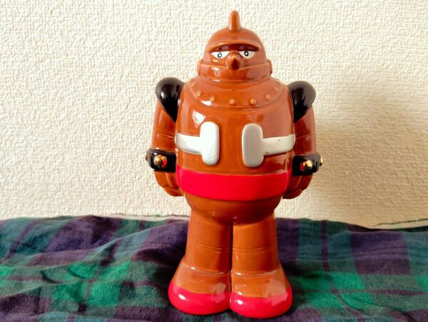 【美品】マーミット 鉄人28号 陶製高級貯金箱