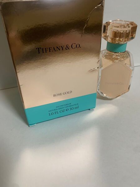 ほぼ満量 ティファニー 香水 Tiffany & Co. ローズゴールド オードパルファム 30ml オードパルファム