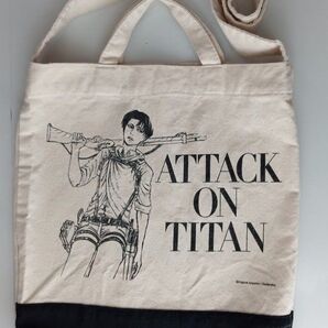 進撃の巨人 ATTACK ON TITAN リヴァイ兵長 トートバッグ