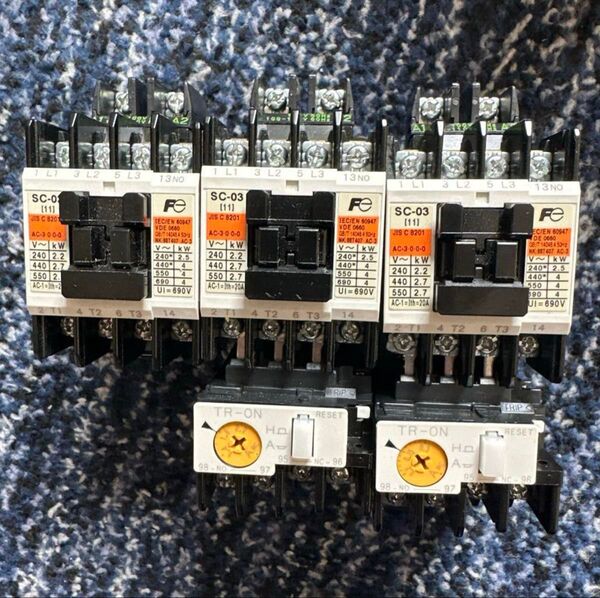 富士電機 電磁接触器 SC-03 3個セット