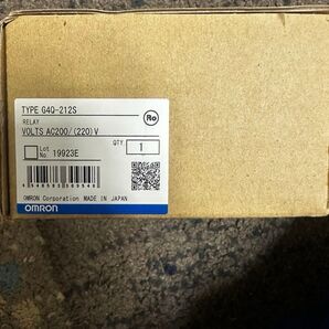 OMRON リレー G4Q-212S 未使用 4個