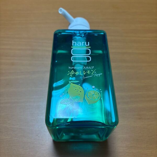 冷やしレモン haru kurokami スカルプシャンプー ポンプ 400ml