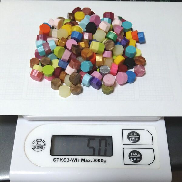 シーリングワックス ランダムカラー 50g ①