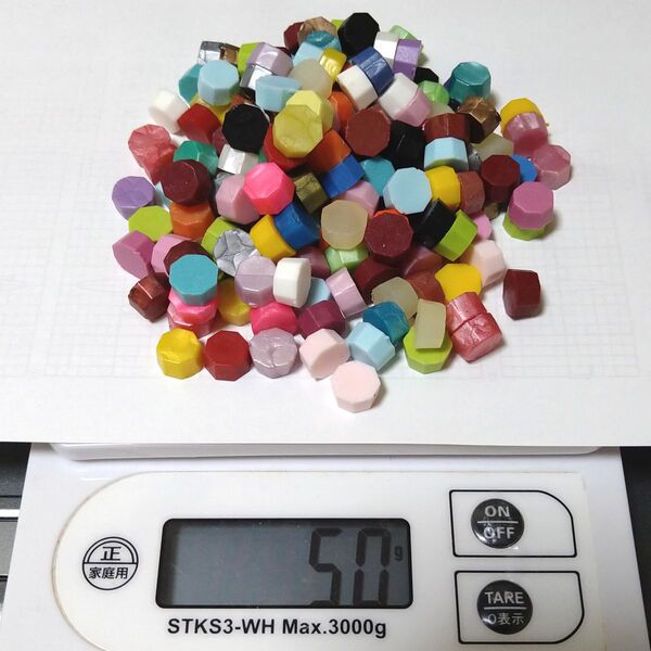 シーリングワックス ランダムカラー 50g ③