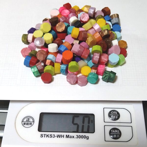 シーリングワックス ランダムカラー 50g ④