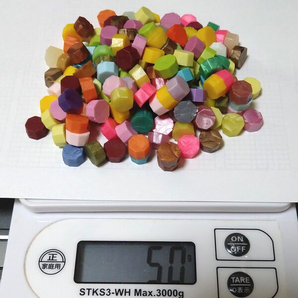 シーリングワックス ランダムカラー 50g ⑤