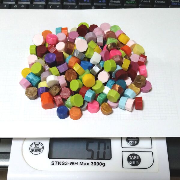 シーリングワックス ランダムカラー 50g ⑥