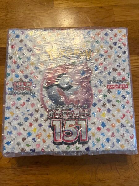 ポケモンカード 151 1box 未開封シュリンク付き