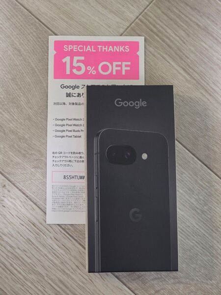 未使用 Google Pixel 9a Obsidian 128GB
