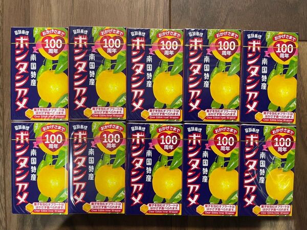 セイカ食品 ボンタンアメ 10粒入り 10箱