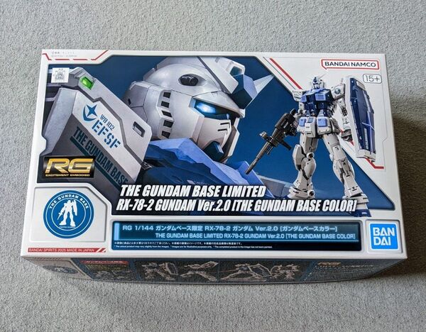 機動戦士ガンダム RG 1/144 ガンダムベース限定 RX-78-2 ガンダム Ver.2,0 ガンダムベースカラー