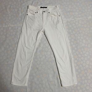 mizuiro ind ホワイト ホワイト パンツ デニムパンツ ホワイトデニム ジーンズ ホワイトデニムパンツ デニム 日本製
