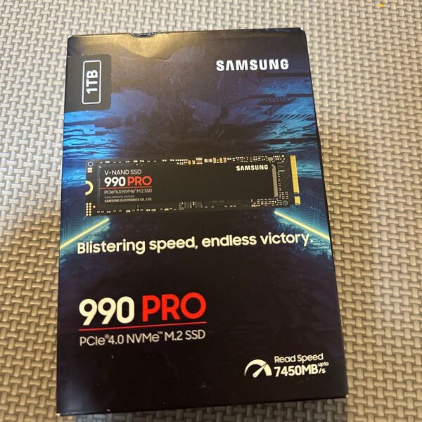 新品未開封Samsung 990 PRO 1TB SSD