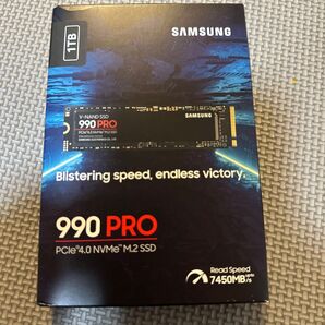 新品未開封Samsung 990 PRO 1TB SSD