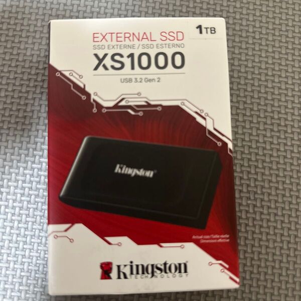 新品未開封 Kingston XS1000 外付けSSD 1TB